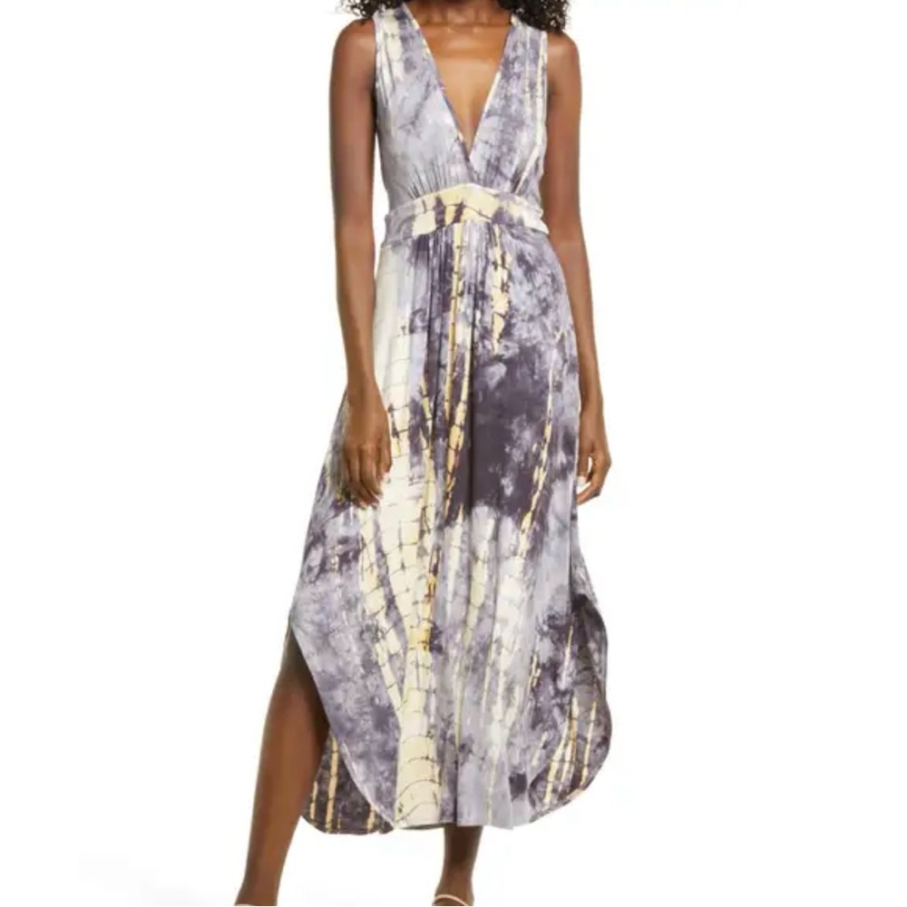 Tie-Dye Jersey Maxi Dress